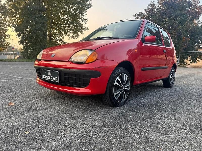Usata Fiat Seicento 39 CV (28 kW) 2000 Rosso Utilitaria