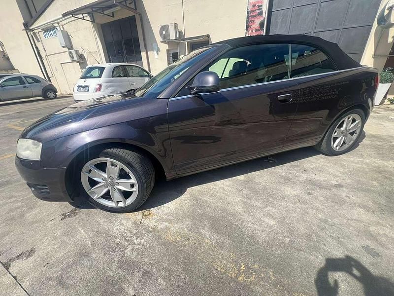 Usata Audi A3 Cabriolet Ambition 160 CV (117 kW) 2008 Nero Cabrio