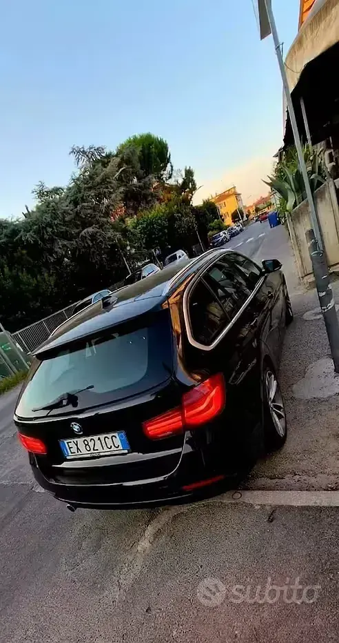 Usata BMW 316 116 CV (85 kW) 2014 Nero Station wagon