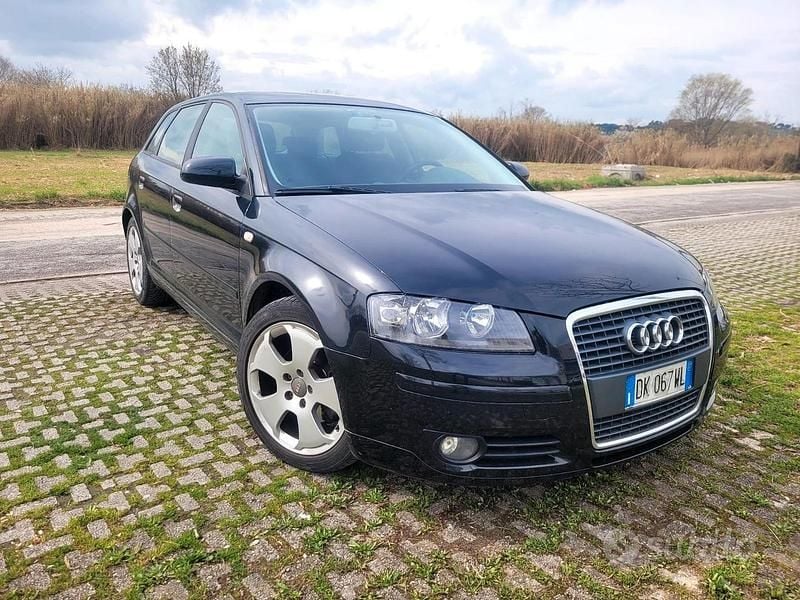 Usata Audi A3 Ambition 140 CV (102 kW) 2007 Nero Utilitaria