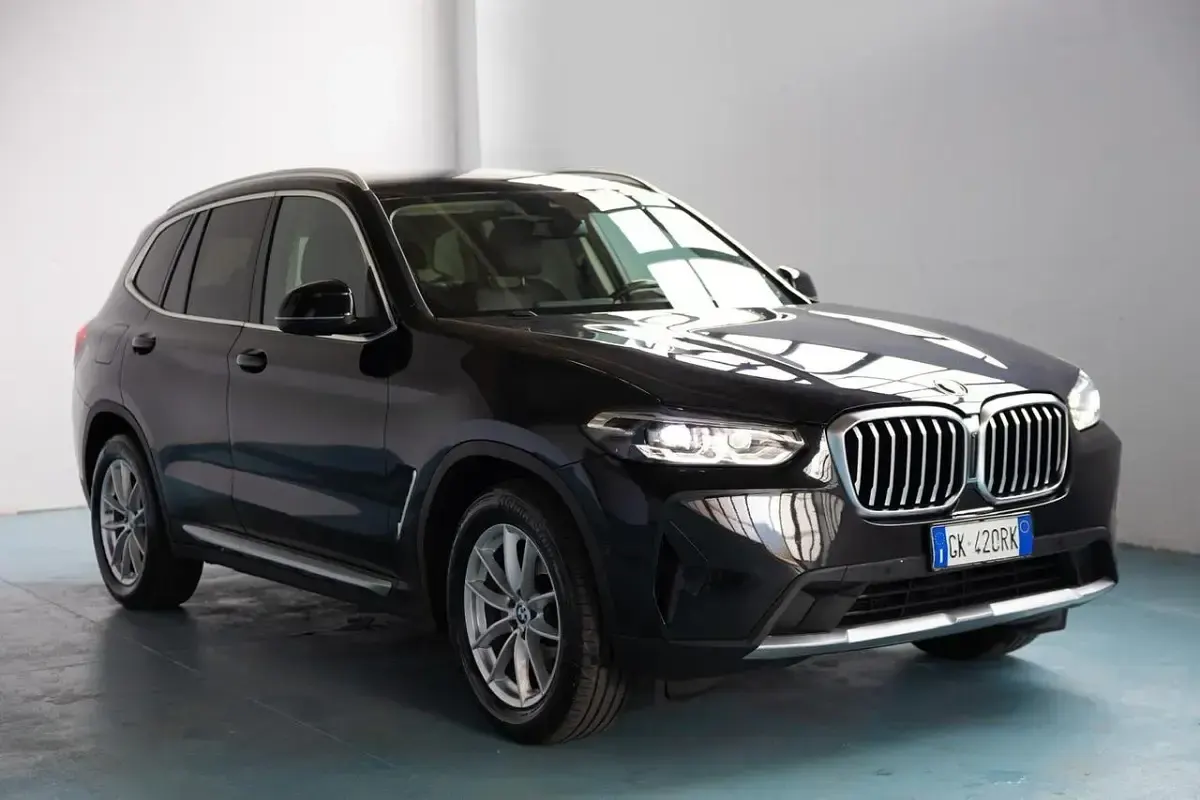 Usata BMW X3 150 CV (110 kW) 2022 Nero SUV