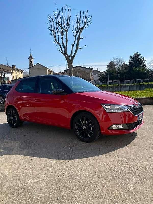 Usata Skoda Fabia 75 CV (55 kW) 2019 Rosso Berlina