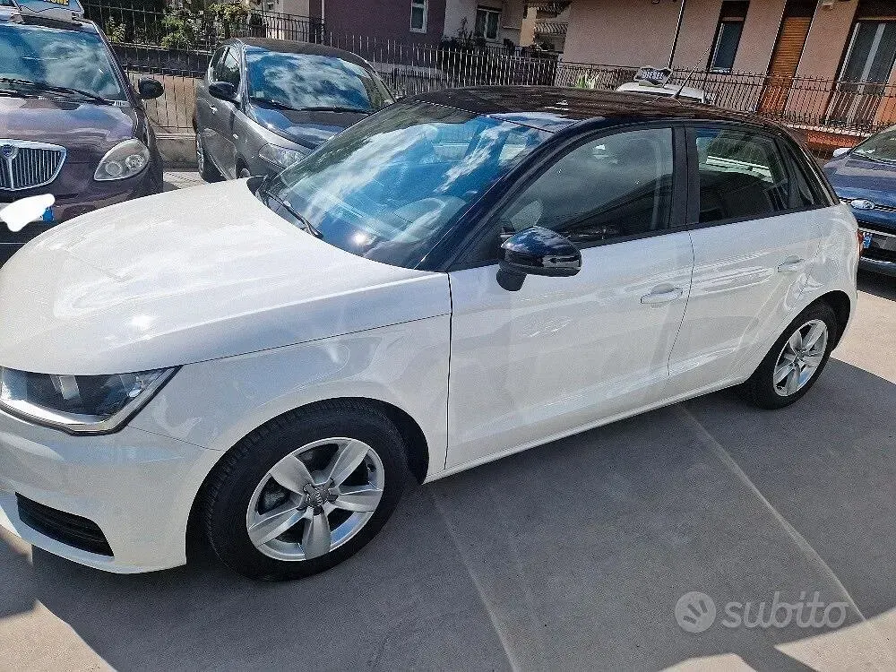 Usata Audi A1 90 CV (66 kW) 2016 Bianco Utilitaria