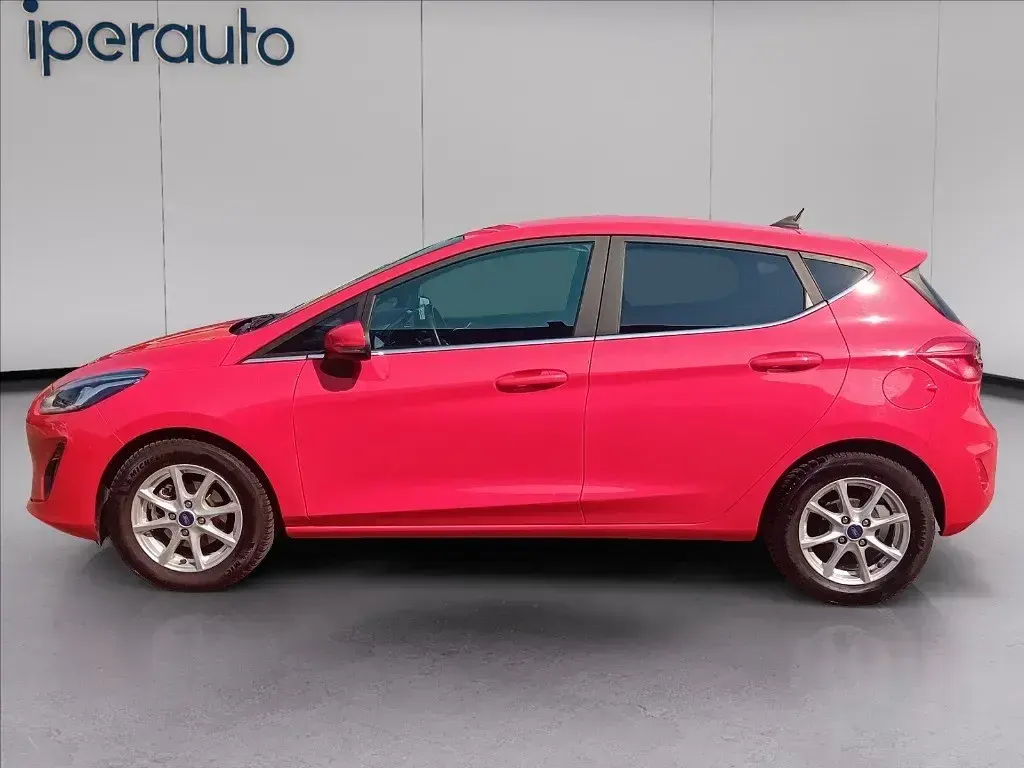 Usata Ford Fiesta Titanium S 125 CV (91 kW) 2021 Rossa Utilitaria