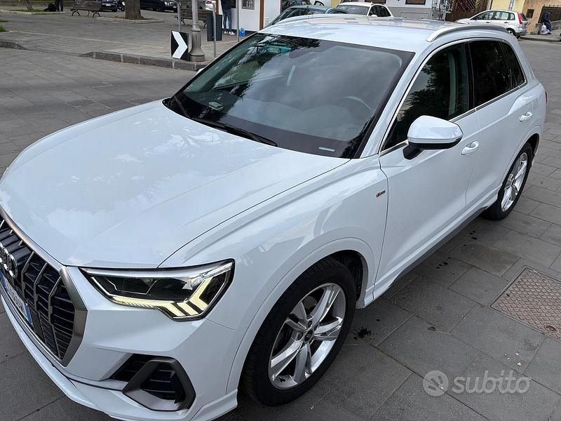 Usata Audi Q3 S-Line 150 CV (110 kW) 2022 Bianco SUV