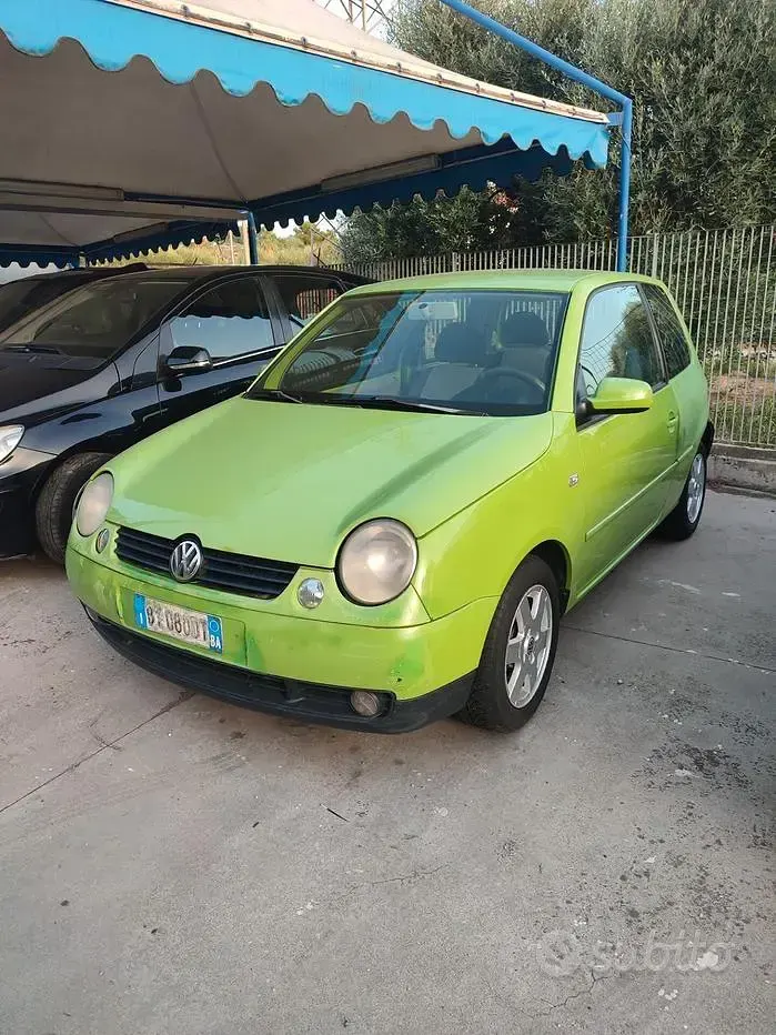 Usata VW Lupo Trendline 60 CV (44 kW) 2002 Verde Utilitaria