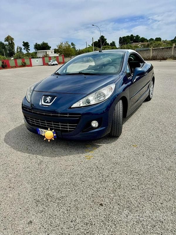Usata Peugeot 207 CC 112 CV (82 kW) 2013 Blu Cabrio