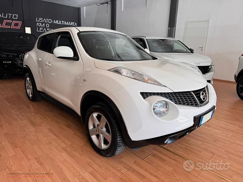 Usata Nissan Juke Acenta 110 CV (80 kW) 2014 Bianco SUV