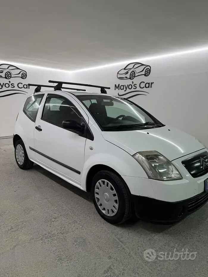 Usata Citroën C2 68 CV (50 kW) 2006 Bianco Utilitaria