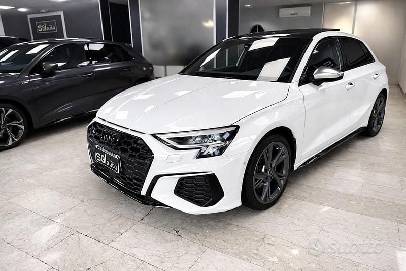 Usata Audi S3 Comfort 310 CV (228 kW) 2023 T9t9  bianco ibis  bianco ib Berlina