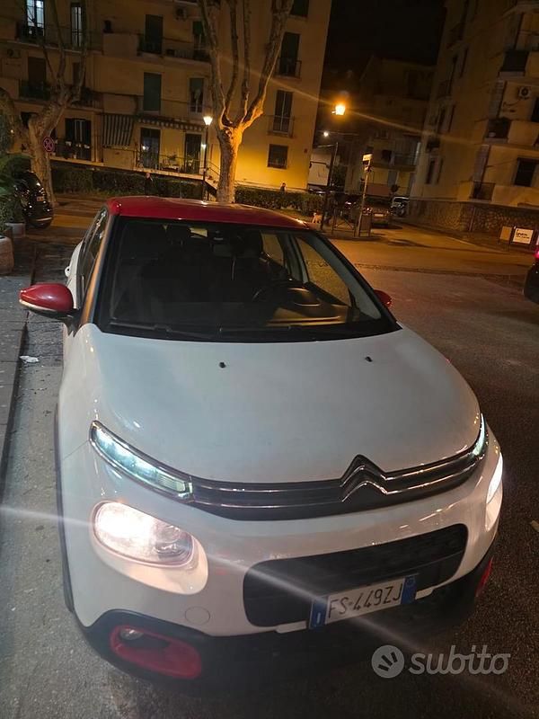 Usata Citroën C3 PureTech 82 CV (60 kW) 2018 Bianco Utilitaria