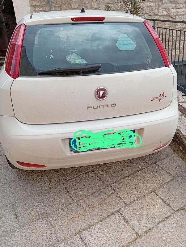 Usata Fiat Grande Punto Street 2015 Bianco Utilitaria