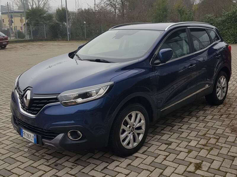 Usata Renault Kadjar Intens 110 CV (80 kW) 2017 Blu/azzurro SUV