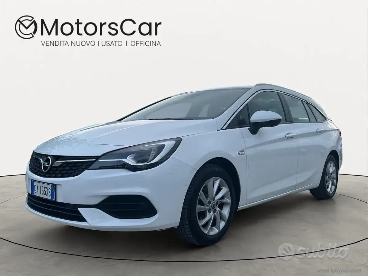 Usata Opel Astra S 105 CV (77 kW) 2020 Bianco Station wagon