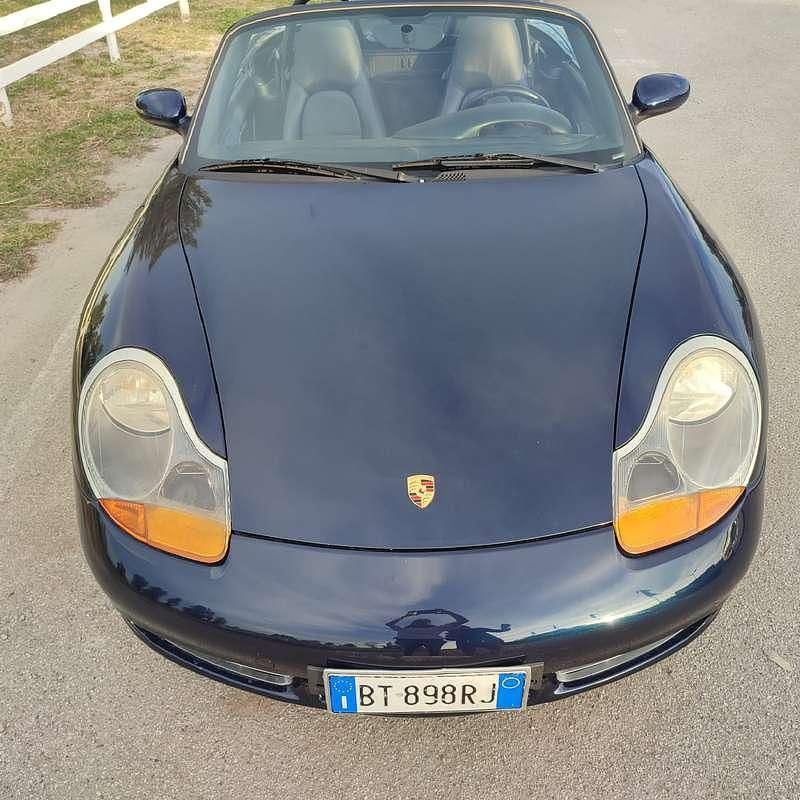 Usata Porsche Boxster 252 CV (185 kW) 2000 Blu/azzurro Cabrio