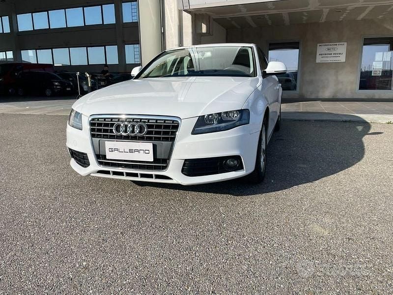 Usata Audi A4 160 CV (117 kW) 2008 Bianco Berlina