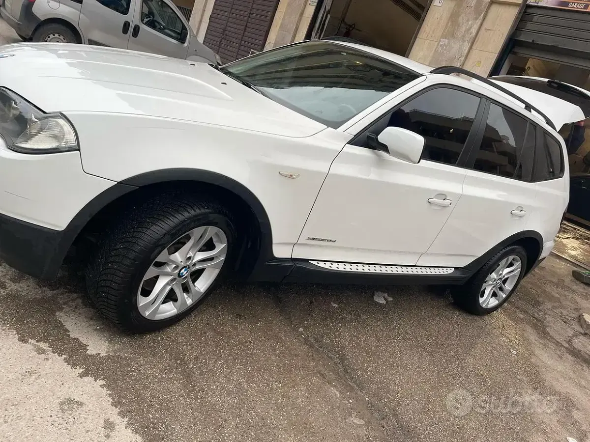 Usata BMW X3 Efficient Dynamics 177 CV (130 kW) 2008 Bianco SUV