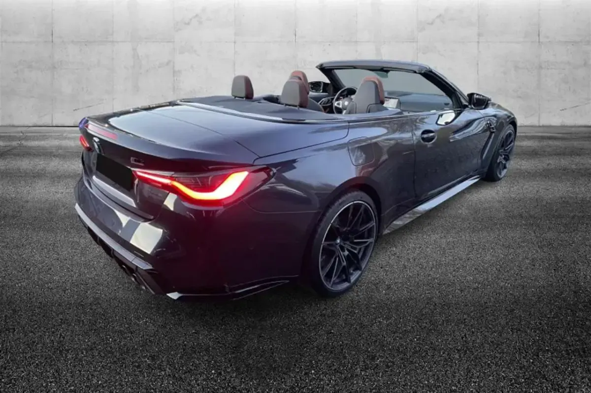 Usata BMW M4 Competition Edition 510 CV (375 kW) 2021 Blu/azzurro Cabrio