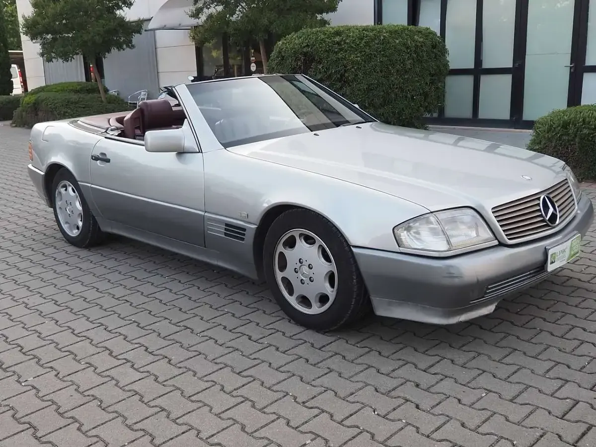 Usata Mercedes SL320 231 CV (169 kW) 1993 Argento Cabrio