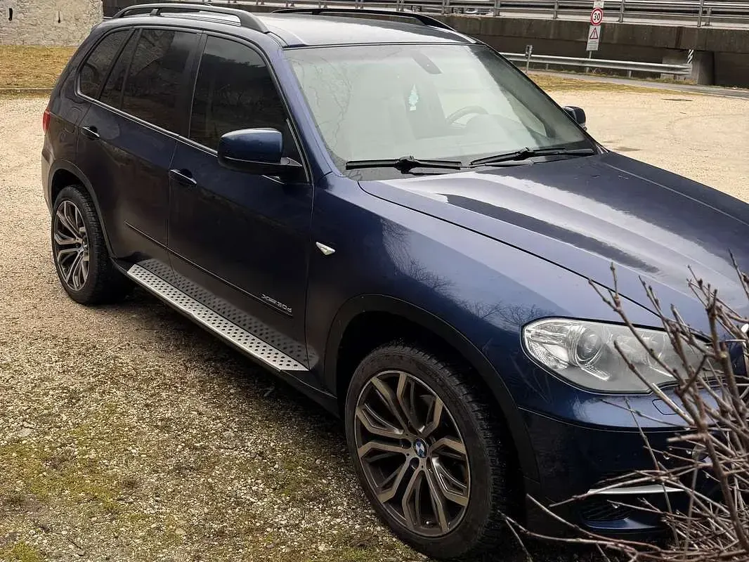 Usata BMW X5 245 CV (180 kW) 2010 Blu/azzurro SUV