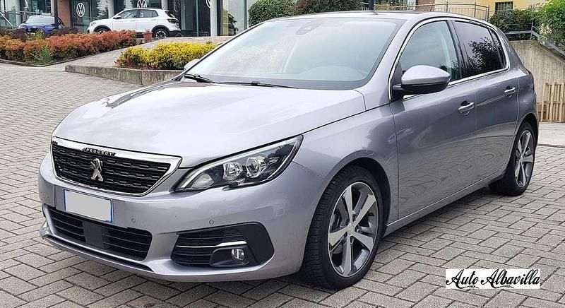 Usata Peugeot 308 Allure 120 CV (88 kW) 2018 Grigio Berlina