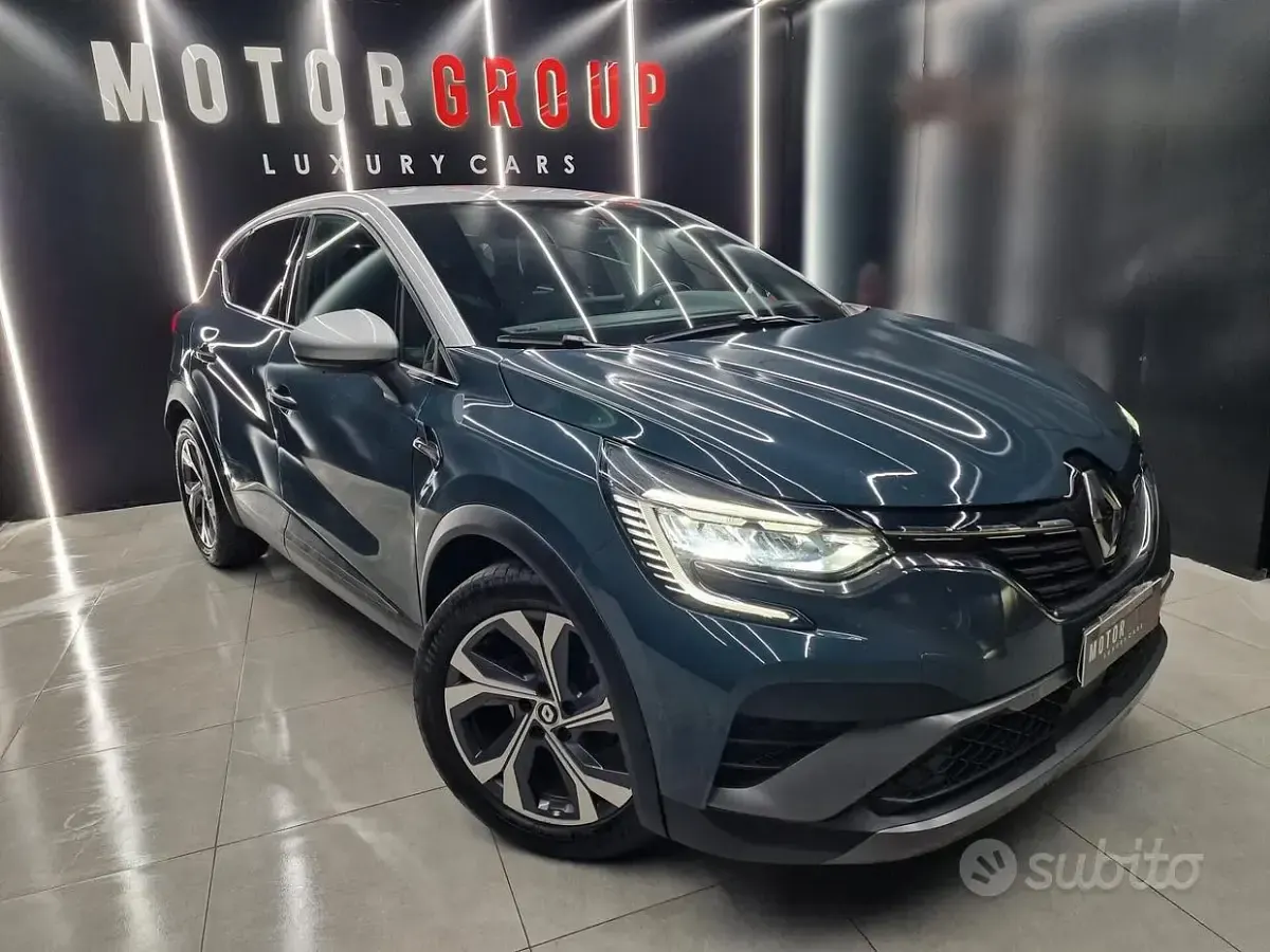 Usata Renault Captur RS Line 101 CV (74 kW) 2022 Blu/azzurro SUV