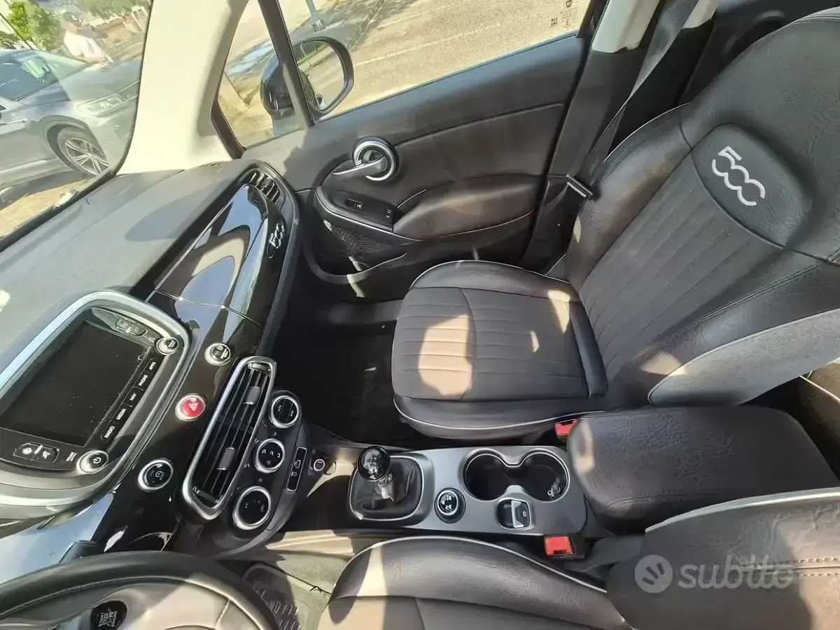 Usata Fiat 500X Lounge 95 CV (69 kW) 2017 Nero SUV
