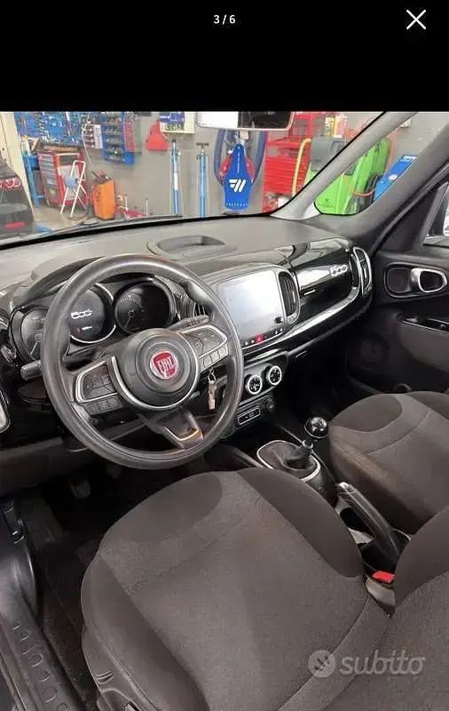 Usata Fiat 500L 95 CV (69 kW) 2020 Nero Monovolume