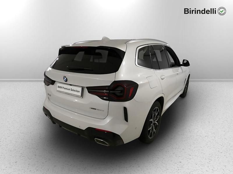 Usata BMW X3 M Sport 190 CV (139 kW) 2023 Mineral white metallizzato SUV