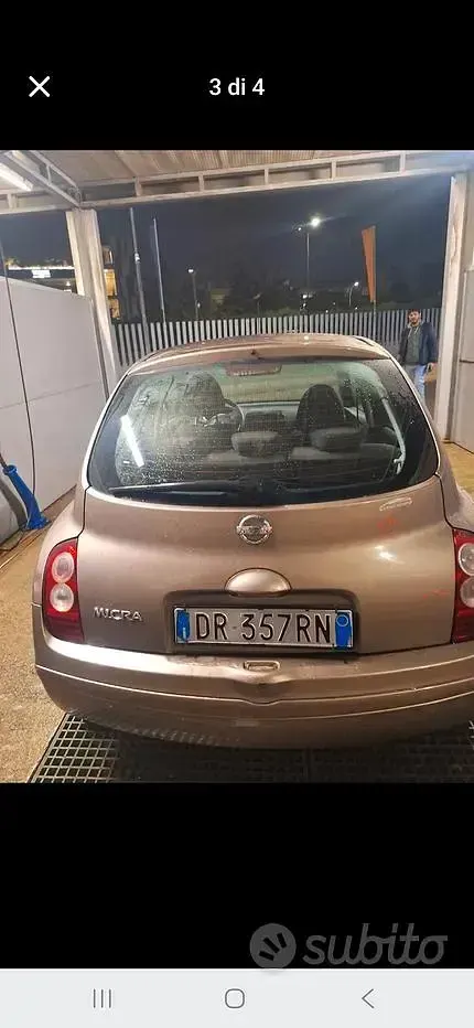 Usata Nissan Micra 80 CV (58 kW) 2008 Grigio Berlina