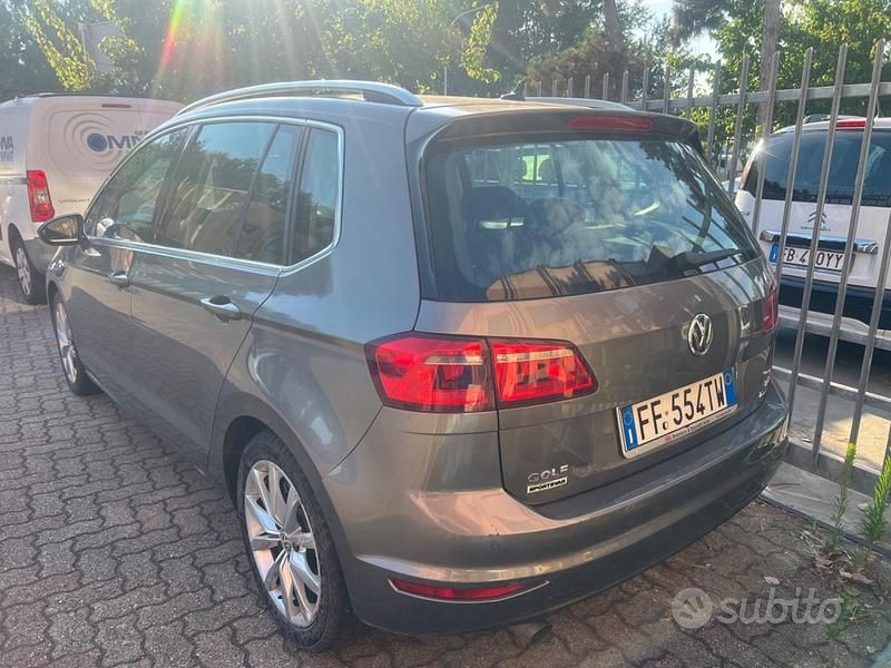 Usata VW Golf VII Highline 110 CV (80 kW) 2016 Grigio Station wagon