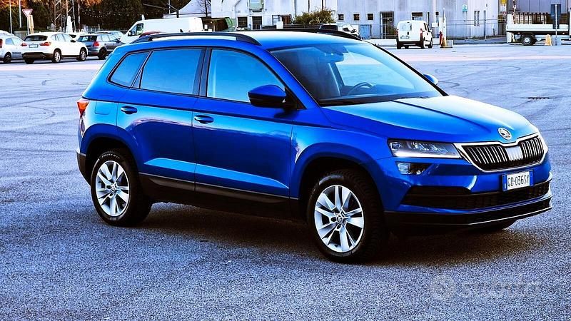 Usata Skoda Karoq Executive 116 CV (85 kW) 2020 Blu SUV