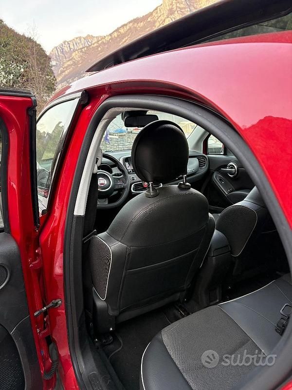 Usata Fiat 500X 120 CV (88 kW) 2017 Rosso SUV
