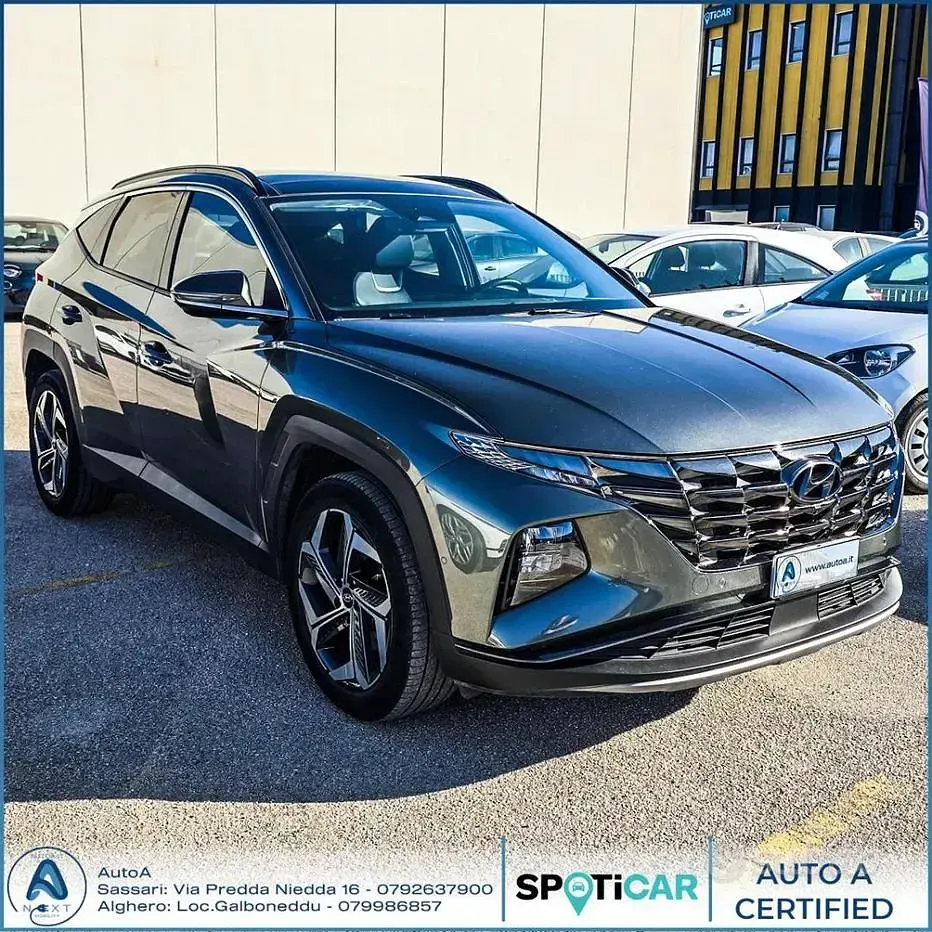 Usata Hyundai Tucson 179 CV (131 kW) 2024 Grigio SUV