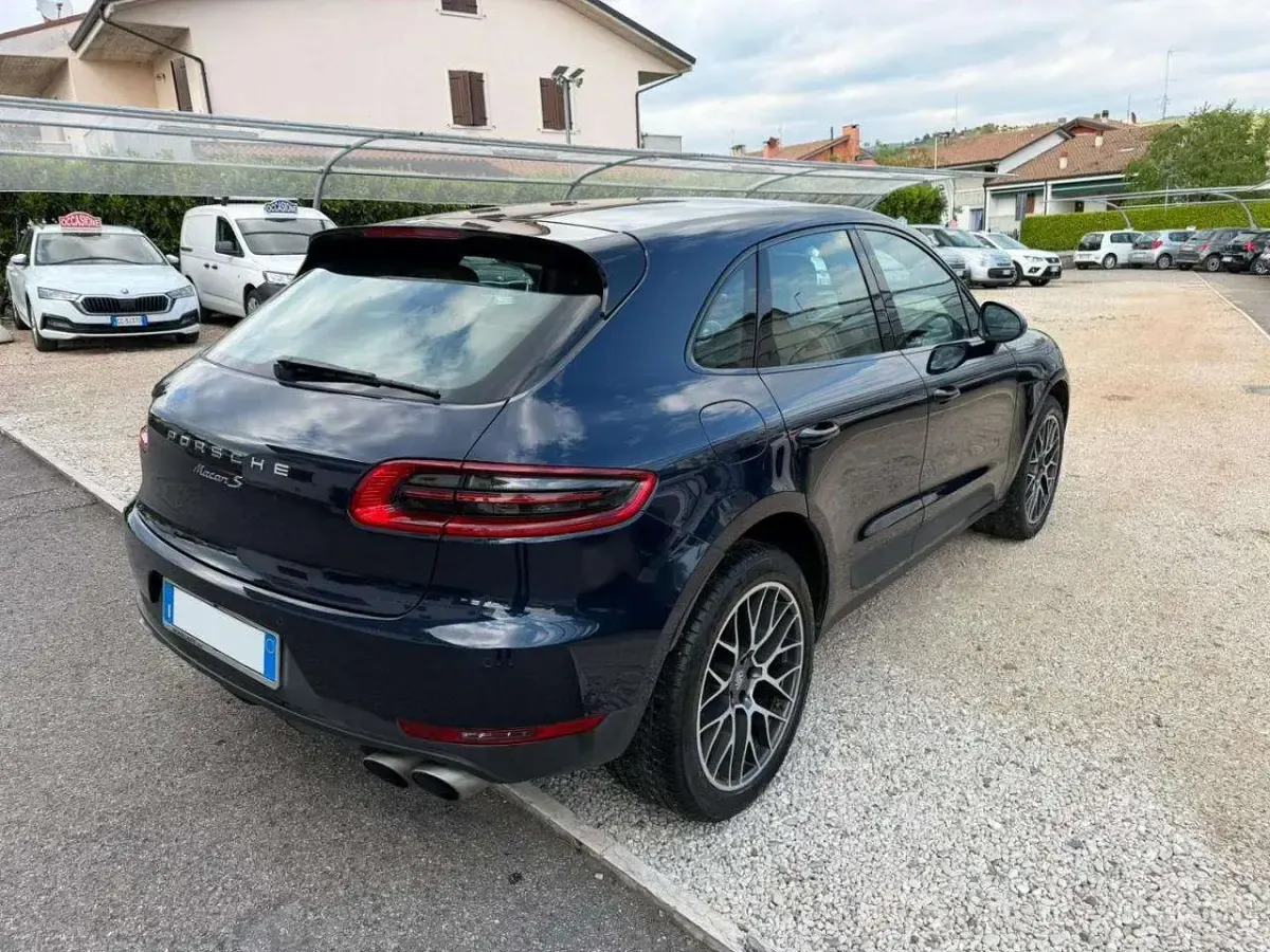 Usata Porsche Macan 340 CV (250 kW) 2018 Blu SUV