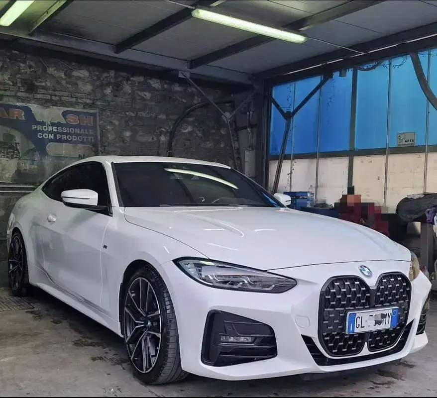 Usata BMW 420 Coupé M Sport 190 CV (139 kW) 2022 Bianco Coupé