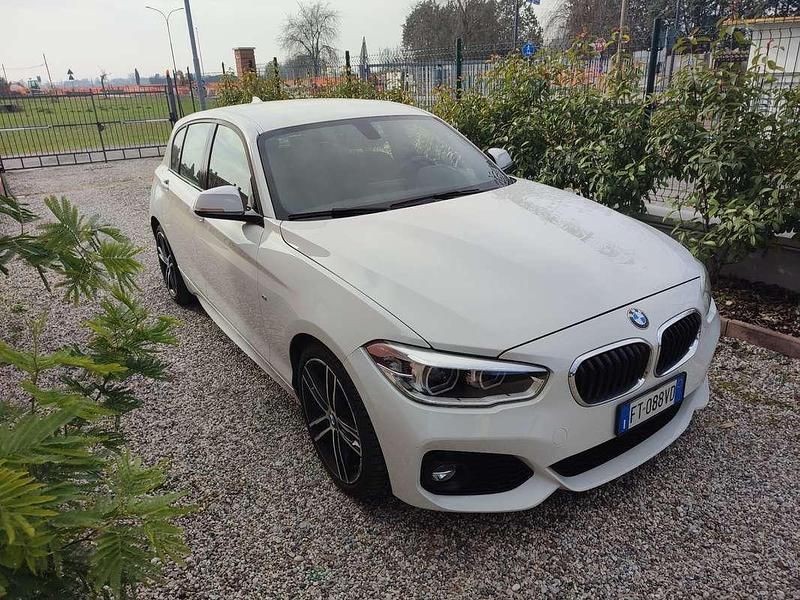 Usata BMW 116 M Sport 116 CV (85 kW) 2018 Bianco Utilitaria