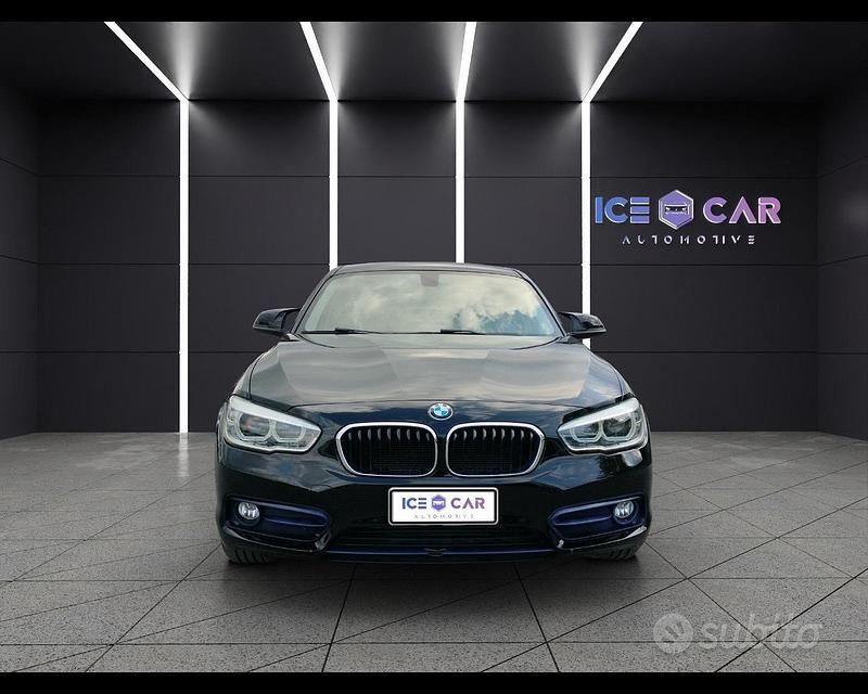 Usata BMW 116 Sport Line 122 CV (89 kW) 2015 Nero Utilitaria