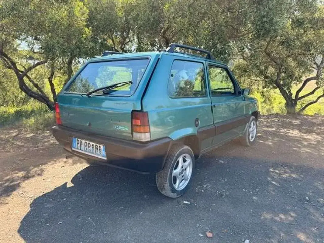 Usata Fiat Panda 50 CV (36 kW) 2000 Verde Berlina