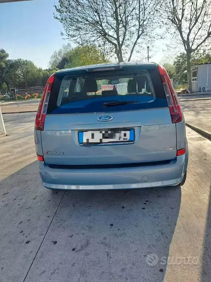 Usata Ford C-MAX Titanium 109 CV (80 kW) 2009 Blu Monovolume