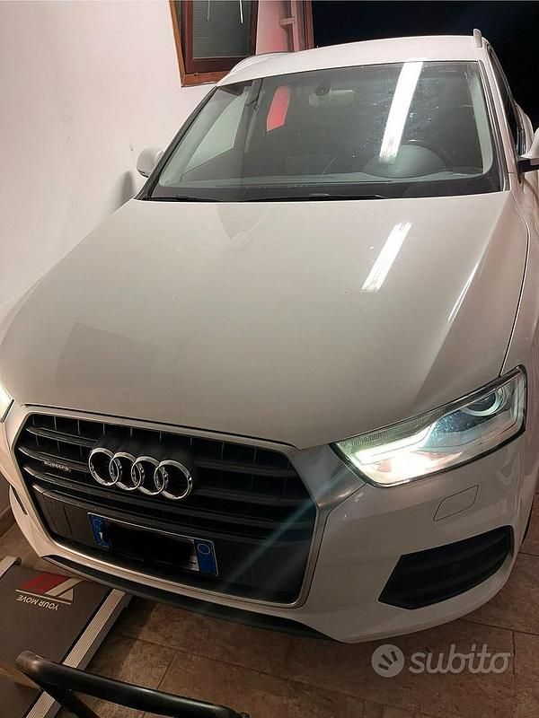 Usata Audi Q3 150 CV (110 kW) 2017 Bianco SUV