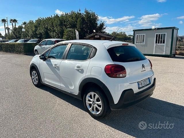 Usata Citroën C3 75 CV (55 kW) 2018 Bianco Berlina