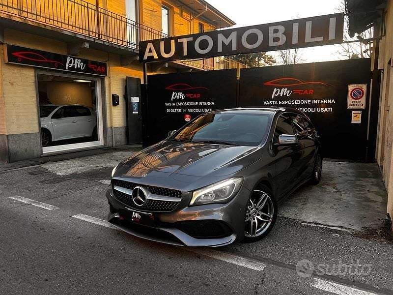 Usata Mercedes CLA200 Premium 136 CV (100 kW) 2018 Grigio Station wagon