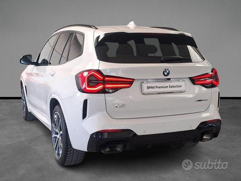 Usata BMW X3 M Sport 190 CV (139 kW) 2023 Bianco / metallizzato SUV