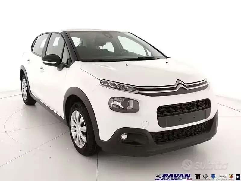 Usata Citroën C3 Feel 83 CV (61 kW) 2020 Bianco Utilitaria