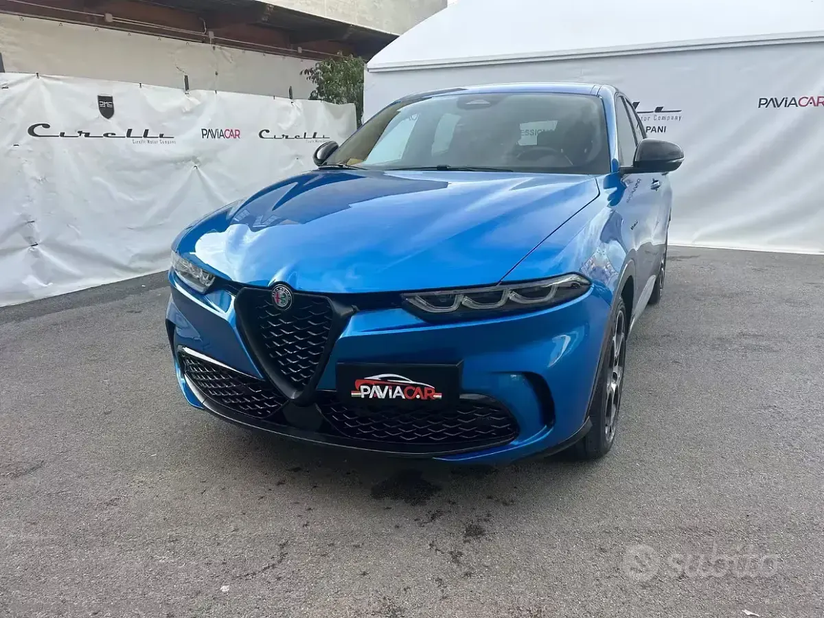 Usata Alfa Romeo Tonale Veloce 131 CV (96 kW) 2024 Blu SUV