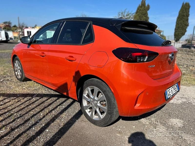 Usata Opel Corsa GS Line 101 CV (74 kW) 2021 Arancione Utilitaria