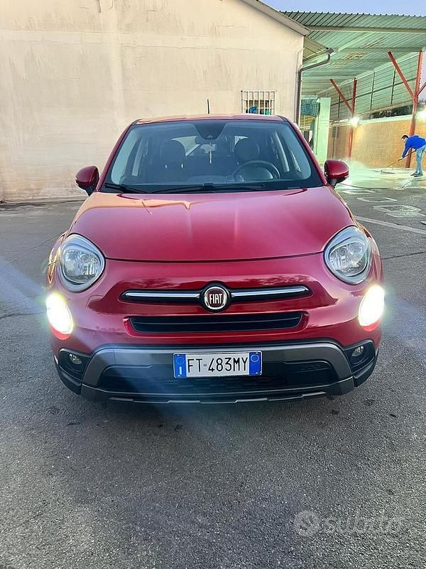 Usata Fiat 500X Cross 120 CV (88 kW) 2018 Rosso SUV