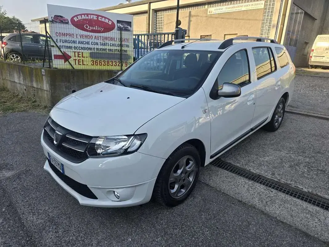 Usata Dacia Logan MCV Ambiance 90 CV (66 kW) 2015 Bianco Station wagon