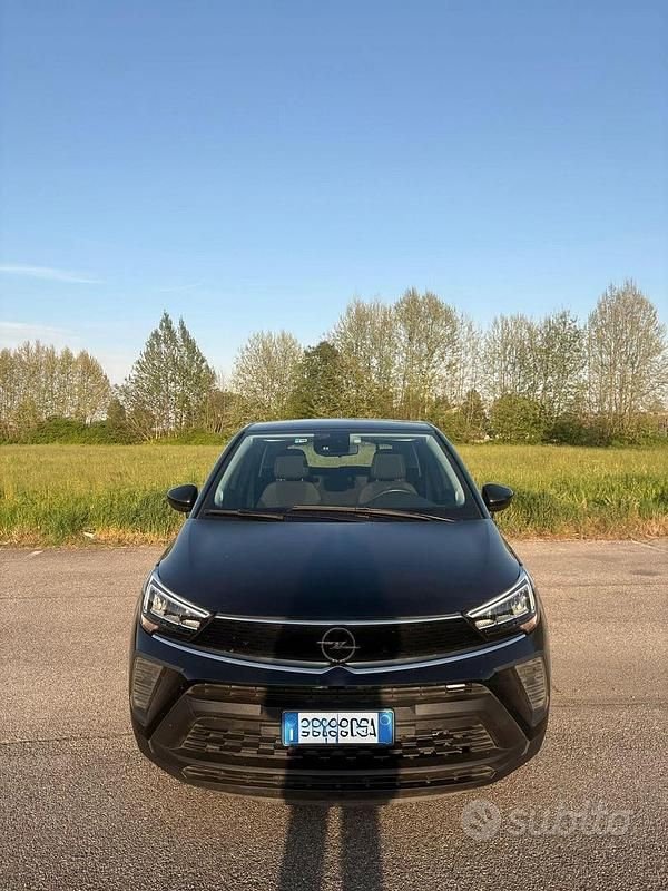 Usata Opel Crossland 83 CV (61 kW) 2023 Nero SUV